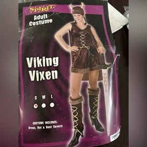 Halloween Viking Vixen costume